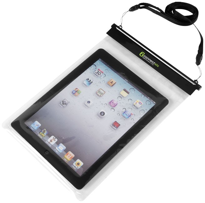 Splash tablet waterproof touchscreen pouch