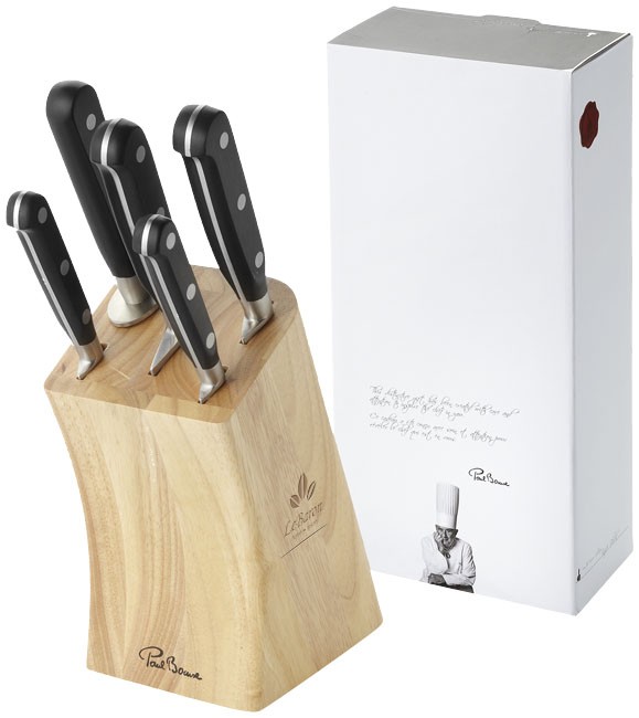 Essential 5-piece knife block