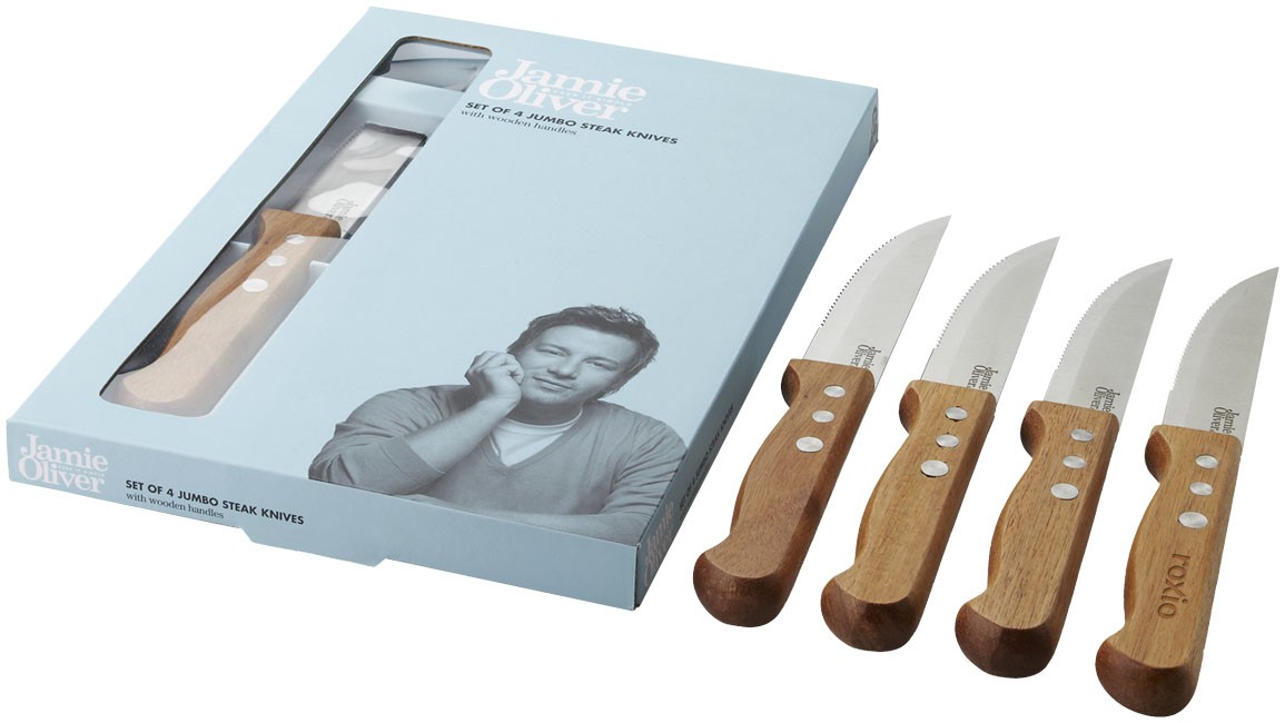 4-piece jumbo steak knives