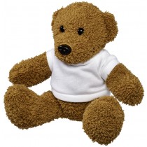 Plush rag bear with shirt
